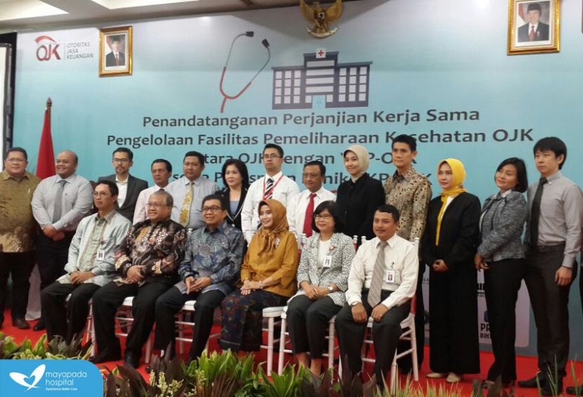 Penandatanganan Perjanjian Kerjasama antara OJK dengan YKP-OJK tentang Pelayanan Kesehatan